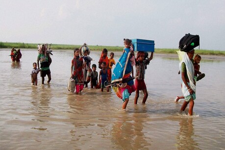 बिहार में बाढ़ (फाइल फोटो)
