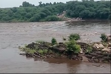 VIDEO: डूंगरपुर का विश्व प्रसिद्ध बेणेश्वर धाम एक बार फिर बना टापू