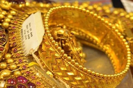 The government mandated this tag on gold jewelery, to get rid of fraud.