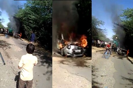 दोनों बीवियों से छुटकारा पाने के लिए अपनी कार में उन्हें जिंदा जला डाला.
