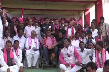 अजीत जोगी की आम सभा में बीजेपी के कई दिग्गजों ने थामा जोगी कांग्रेस का दामन