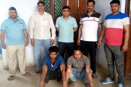 लूट के दोनों आरोपी.