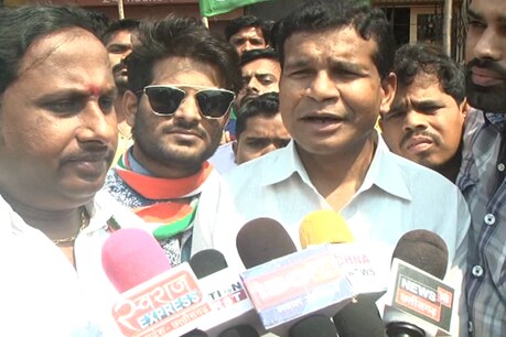 पीएनबी घोटाले के विरोध में कोंडागांव में प्रदर्शन पीएनबी घोटाले के विरोध में कोंडागांव में प्रदर्शन