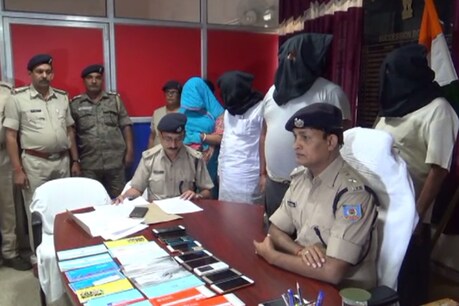 पुलिस के शिकंजे में ठग