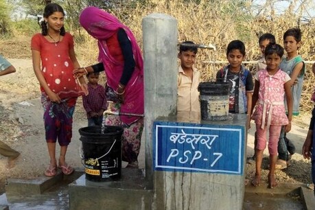 भीलवाड़ा जिले के शाहरपुरा पंचायत में पीने का पानी सबसे बड़ी चुनौती है.