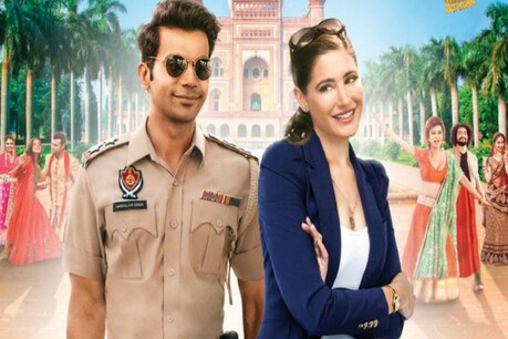 फिल्म 5 वेडिंग्स के दृश्य में राजकुमार राव और नरगिस फाखरी