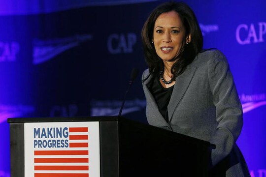 File photo of First Indian-American Senator Kamala Harris. (Photo: Reuters)