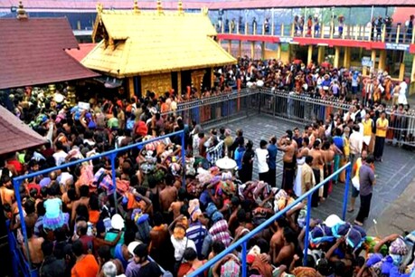 सबरीमाला मंदिर के द्वार आज से 5 दिन के लिए खुलेंगे