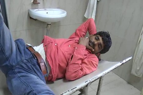 घायल बदमाश की फोटो