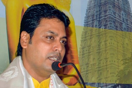 त्रिपुरा के मुख्यमंत्री बिप्लब कुमार देब (फाइल फोटो)
