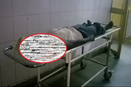 पुलिस कस्टडी में मृत संतकुमार का शव