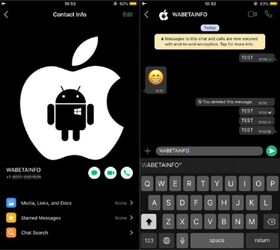  WhatsApp का दूसरा फीचर Dark Mode अपडेट है. Twitter और Youtube जैसे प्लेटफॉर्म पर यह फीचर पहले ही आ चुका है. WhatsApp पर यह मोड इससे अलग नहीं होगा. Dark Mode में प्लेटफॉर्म ग्रे (भूरा) कलर का हो जाता है. यह फीचर उस समय खासतौर पर उपयोगी होता है, जबकि आप Twitter और Youtube का डार्क में इस्तेमाल करते हैं.