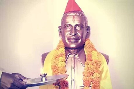 नाथूराम गोडसे की मूर्ति. (File Photo)