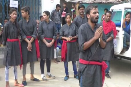नुक्कड़ नाटक के जरिए चुनाव का प्रचार