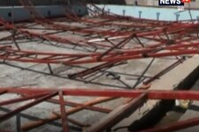 VIDEO: निर्माणाधीन स्विमिंग पूल टूटने के मामले में सहायक उपयंत्री पर गिरी गाज