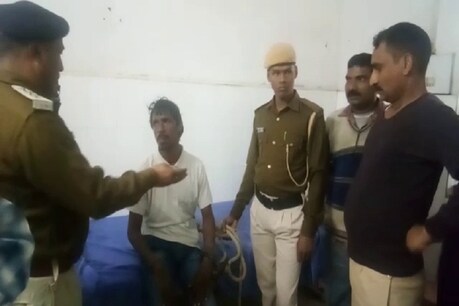 पकड़ा गया कैदी