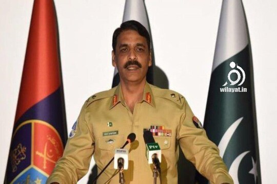 पाकिस्तानी सेना के प्रवक्ता आसिफ ग़फ़ूर