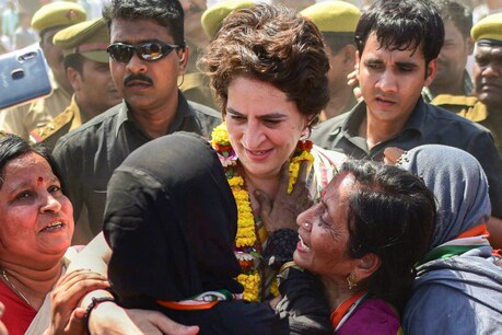 प्रियंका गांधी (PTI)