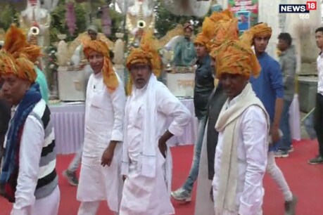 विधायक के बेटे की शादी का शाही अंदाज