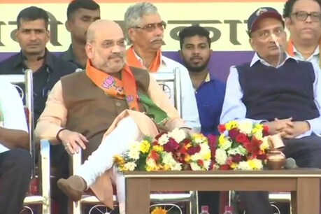 अमित शाह के साथ मनोहर पर्रिकर (फाइल)