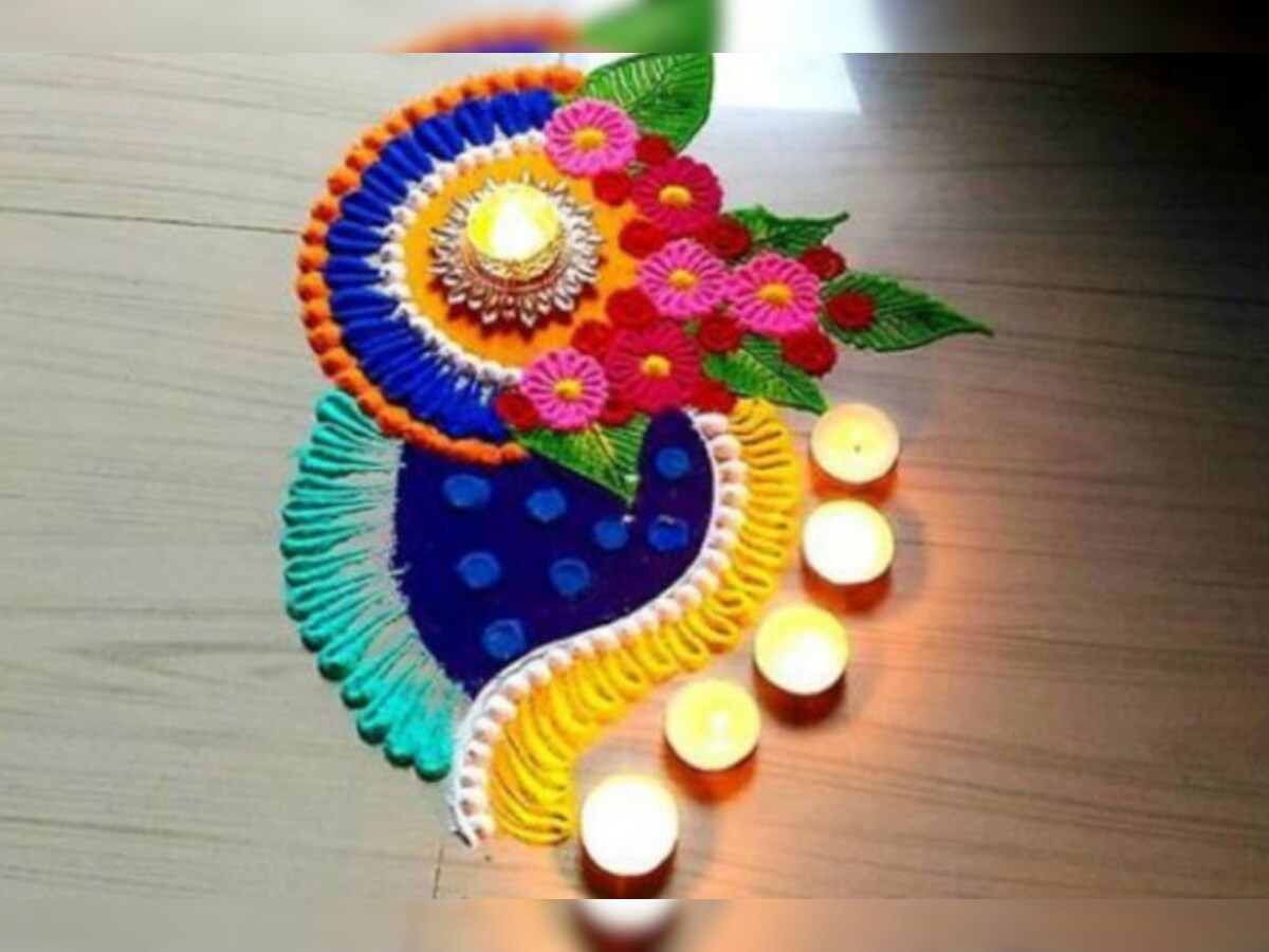 Happy Holi, Rangoli Designs Images: होली पर इन ...