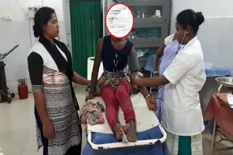पुल से कूदने के कारण घायल किशोरी को पाकुड़िया सीएचसी में लाया गया उपचार के लिए