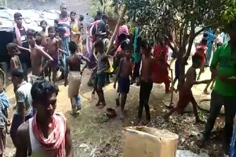 विस्फोट के बाद बच्चों से लेकर बड़ों तक के चेहरों पर छाई दहशत