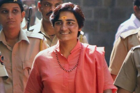 साध्वी प्रज्ञा ठाकुर की फाइल फोटो