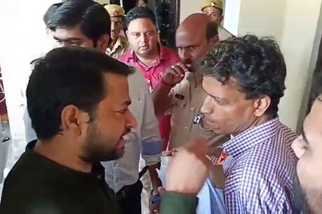 फर्जी वोट डलवाने के आरोप में सेक्टर मजिस्ट्रेट और वोटरों में नोंक-झोंक