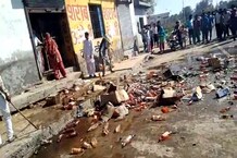 सीएम खट्टर के पैतृक गांव में ग्रामीणों ने की ठेके पर तोड़फोड़, सड़क पर फेंकी शराब की बोतलें