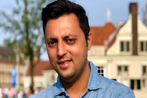 कांग्रेस के मंडी से प्रत्याशी आश्रय शर्मा. कांग्रेस के मंडी से प्रत्याशी आश्रय शर्मा.