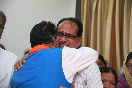 शिवराज सिंह से मिलने पहुंचे कैलाश विजयवर्गीय