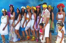 PHOTOS: कोटा में अनोखा फैशन शो, मॉडल्स ने पानी में किया कैटवॉक