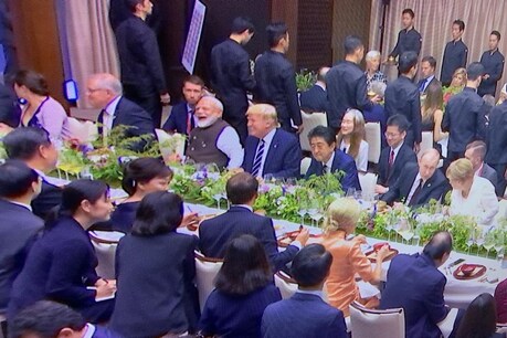 G-20 समिट में डोनाल्ड ट्रंप ने कही ऐसी बात खिलखिलाकर हंसने लगे PM मोदी G-20 समिट में डोनाल्ड ट्रंप ने कही ऐसी बात खिलखिलाकर हंसने लगे PM मोदी