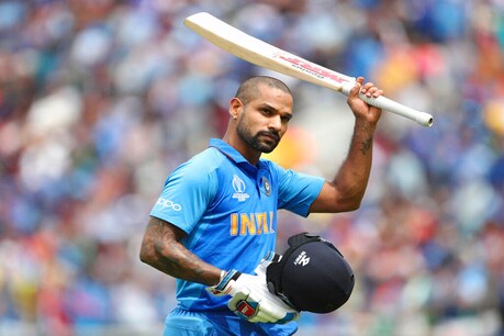 भारत के शिखर धवन ने 17वां वनडे शतक लगाया. (AP Photo/Aijaz Rahi)
