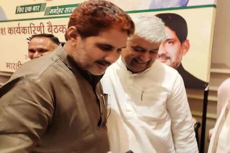 सुभाष बराला के साथ सतीश नांदल