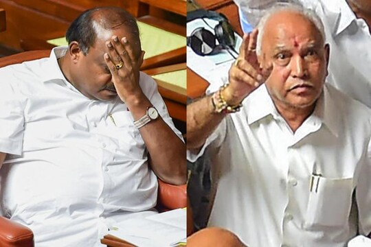 कर्नाटक :  JDS विधायकों ने कुमारस्वामी से कहा, BJP सरकार का करें समर्थन
