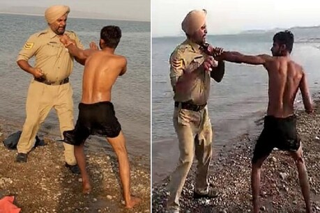 नशे में धुत्त युवकों ने पौंग डैम में पुलिस के साथ की मारपीट, वर्दी फाड़ी नशे में धुत्त युवकों ने पौंग डैम में पुलिस के साथ की मारपीट, वर्दी फाड़ी