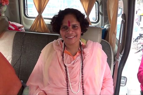 साध्वी प्राची की फाइल फोटो