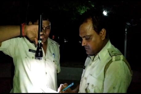 नालंदा में हत्या की घटना के बाद जांच को पहुंची पुलिस