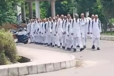 सैफई मेडिकल कॉलेज में जूनियर छात्रों का मुंडन कराने का मामला