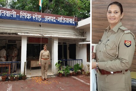 गाजियाबाद की निलंबित महिला SHO लक्ष्मी सिंह चौहान