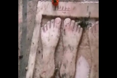 मुंगेर के मंदिर में मौजूद माता सीता के चरण