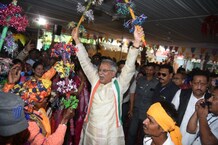 गोवर्धन पूजा में एक अलग अंदाज में दिखे सीएम भूपेश बघेल, देखिए ये खास PHOTOS