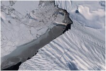 अंटार्कटिका में पड़ी कई किमी लंबी दरार से दुनिया पर खतरा