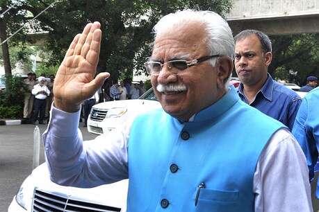 मनोहर लाल खट्टर को शनिवार को आम सहमति से भाजपा विधायक दल का नेता चुना गया.