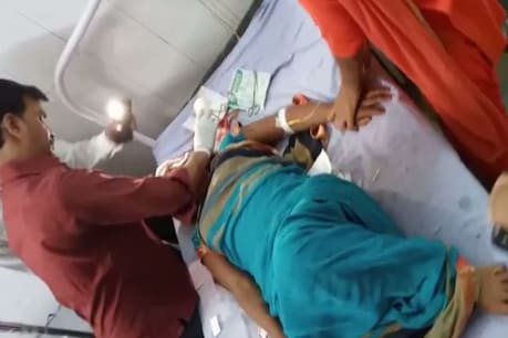 घायल युवती का इलाज बारां के निजी अस्पताल में चल रहा है