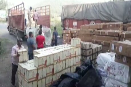 डूंगरपुर में पुलिस ने अवैध शराब से भरा ट्रक किया जब्त