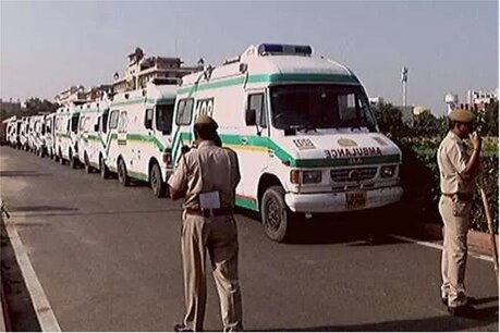 108 Ambulance की हड़ताल खत्म, हाईकोर्ट ने सरकार को दिए वेतन बढ़ाने के निर्देश 108 Ambulance की हड़ताल खत्म, हाईकोर्ट ने सरकार को दिए वेतन बढ़ाने के निर्देश