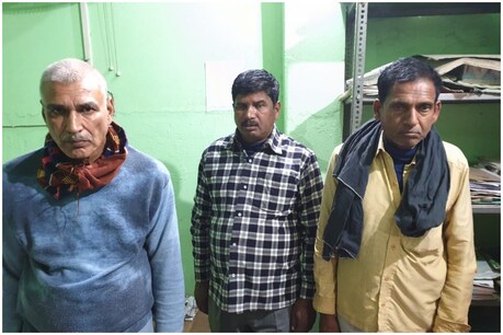 एसपी हरकिशोर राय ने तीन पुलिसकर्मियों को किया गिरफ्तार.